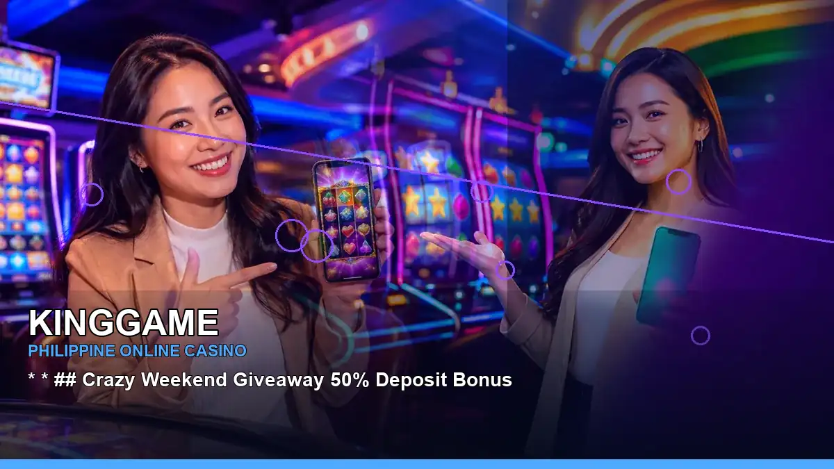 KINGGAME left-framed burst free spins slot games highlighting mobile-friendly casino play