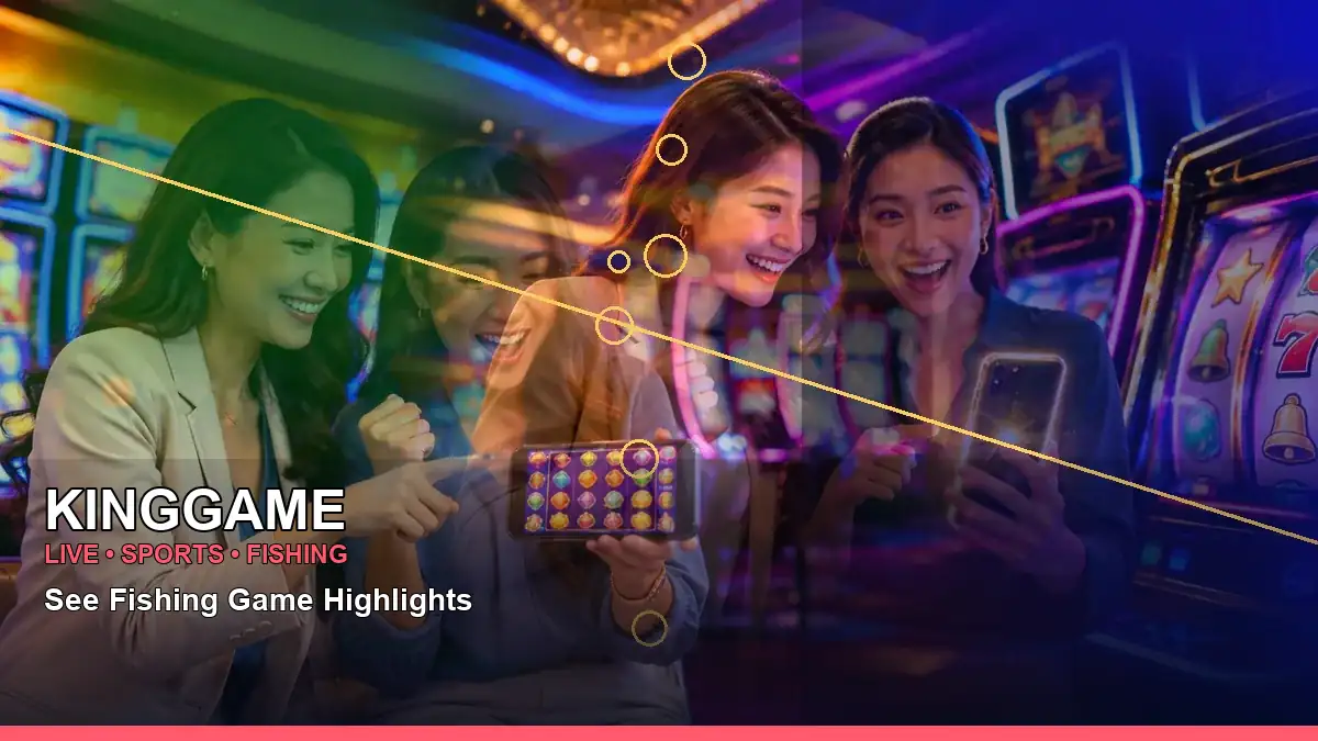 KINGGAME KINGGAME live game information for Philippine users scene with right-diagonal VIP casino rewards for players in the